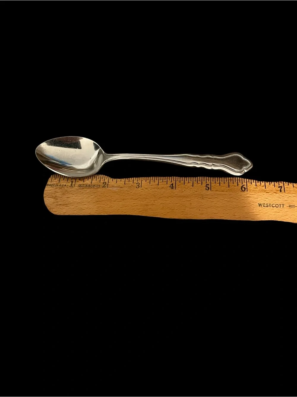 Reed & Barton Carriage Rebacraft Stainless Flatware Vintage - Set of 6 Teaspoons